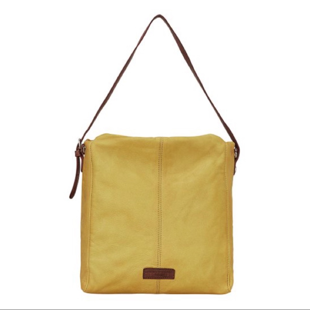 Liebeskind Berlin Lime Green Malabo Leather Hobo